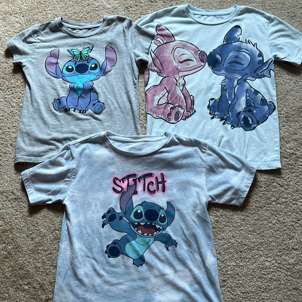 Disney Stitch kids tshirts